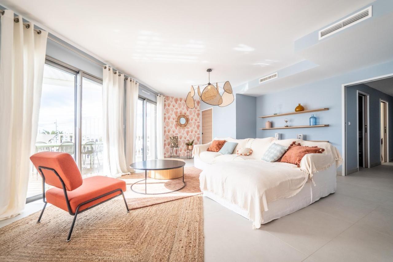 Le Majestic Residence Le Mind Vue Mer Exceptionnelle Grande Terrasse Privee Piscine Partagee Sur Le Toit Hyper Centre Λα Γκραντ-Μοτ Εξωτερικό φωτογραφία