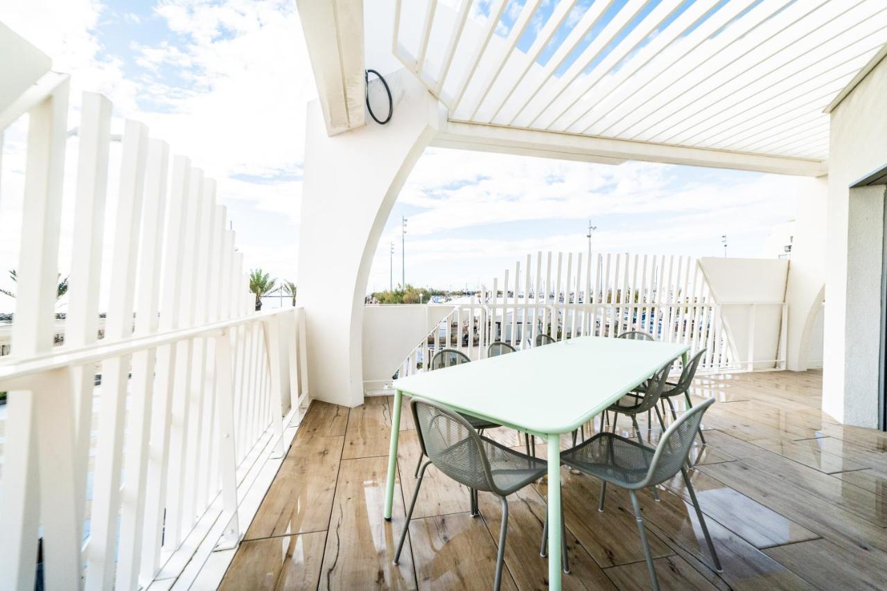 Le Majestic Residence Le Mind Vue Mer Exceptionnelle Grande Terrasse Privee Piscine Partagee Sur Le Toit Hyper Centre Λα Γκραντ-Μοτ Εξωτερικό φωτογραφία