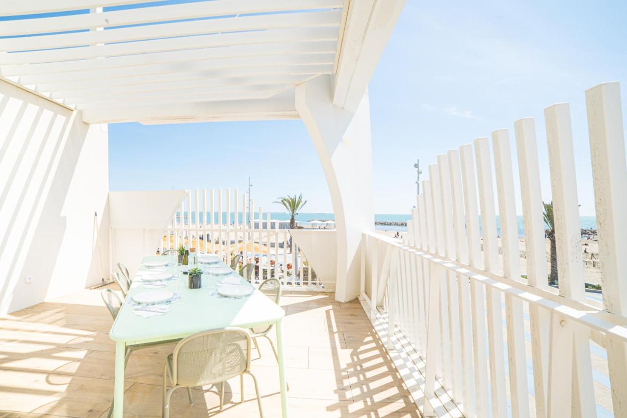 Le Majestic Residence Le Mind Vue Mer Exceptionnelle Grande Terrasse Privee Piscine Partagee Sur Le Toit Hyper Centre Λα Γκραντ-Μοτ Εξωτερικό φωτογραφία