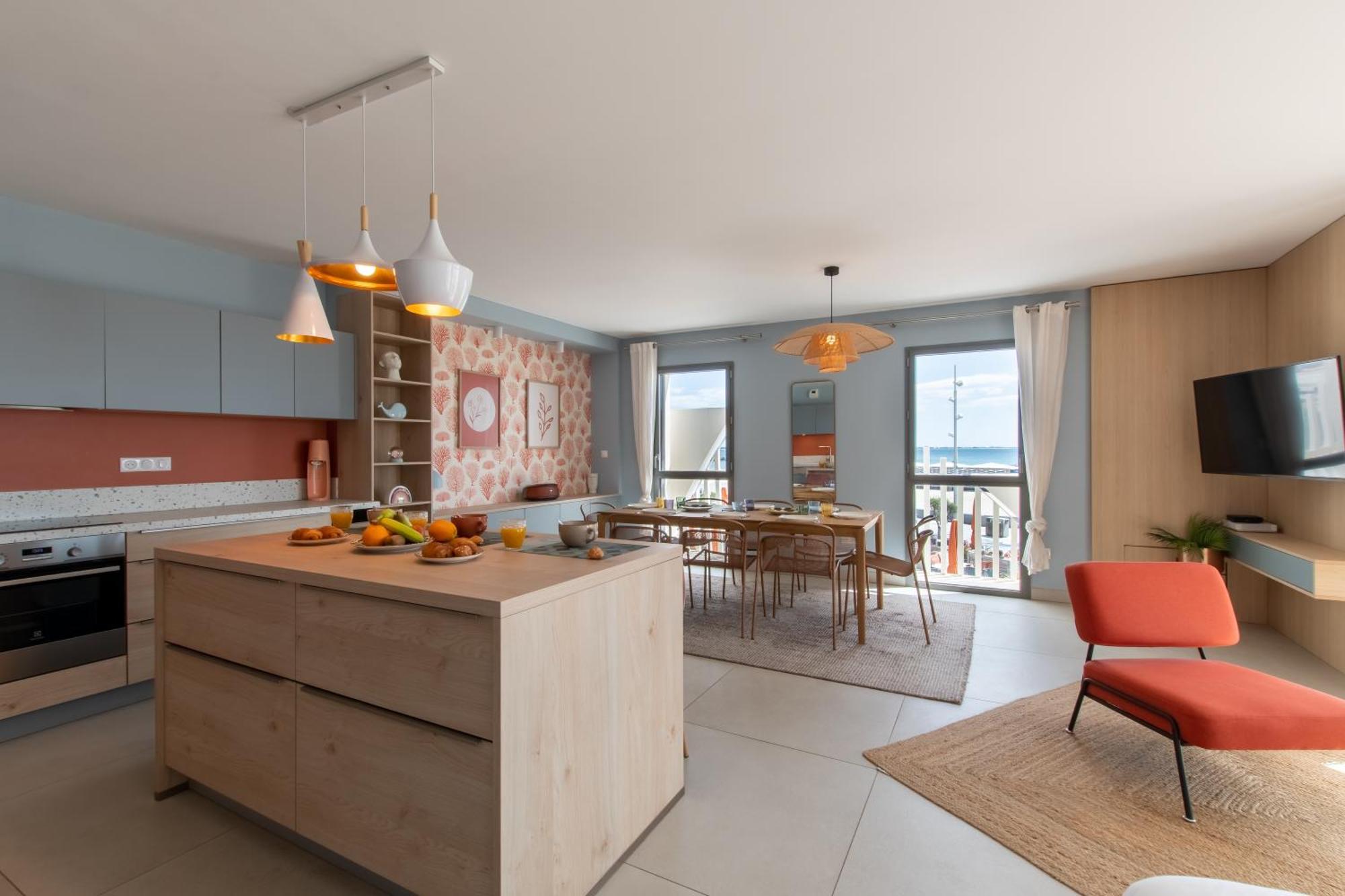 Le Majestic Residence Le Mind Vue Mer Exceptionnelle Grande Terrasse Privee Piscine Partagee Sur Le Toit Hyper Centre Λα Γκραντ-Μοτ Εξωτερικό φωτογραφία