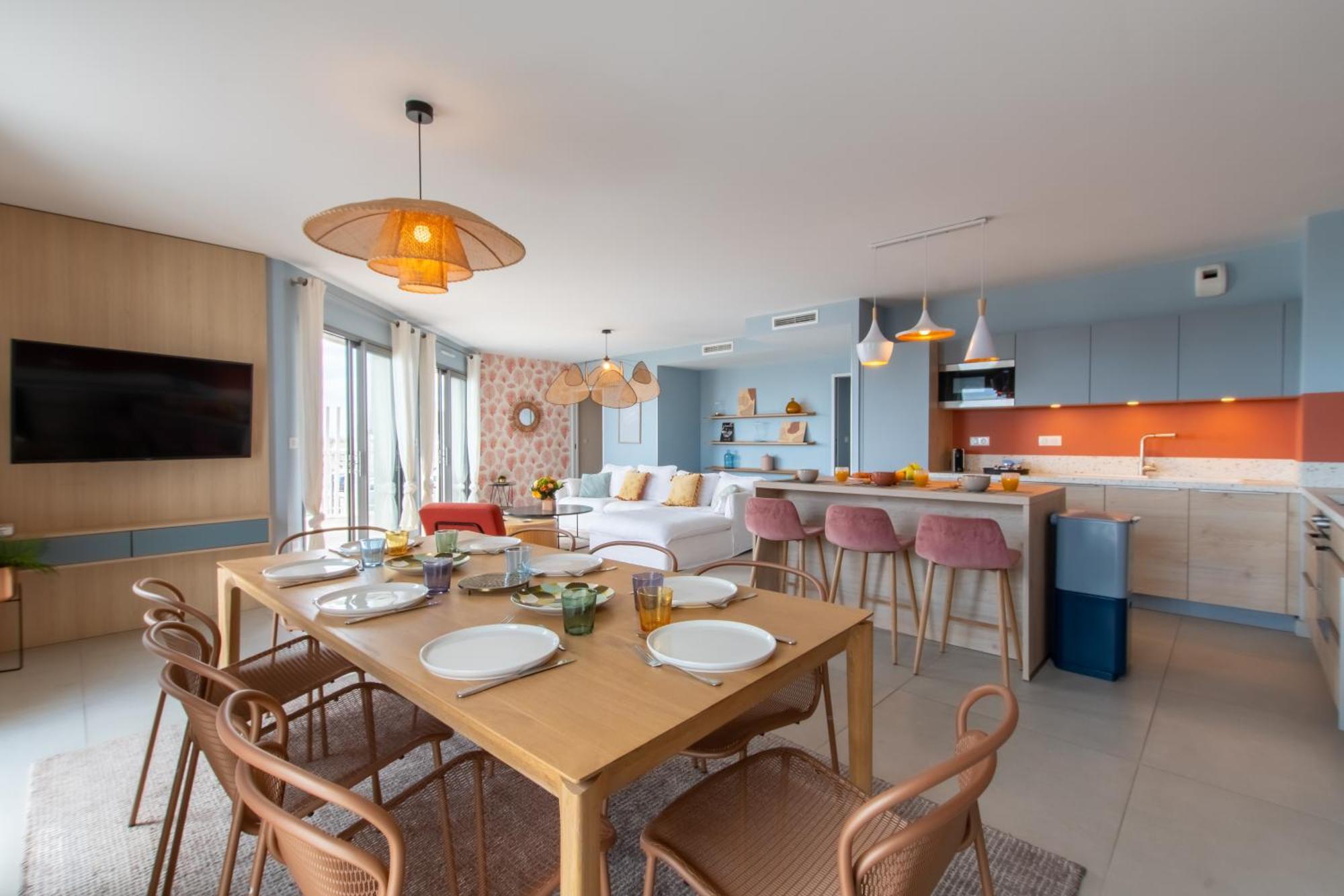 Le Majestic Residence Le Mind Vue Mer Exceptionnelle Grande Terrasse Privee Piscine Partagee Sur Le Toit Hyper Centre Λα Γκραντ-Μοτ Εξωτερικό φωτογραφία